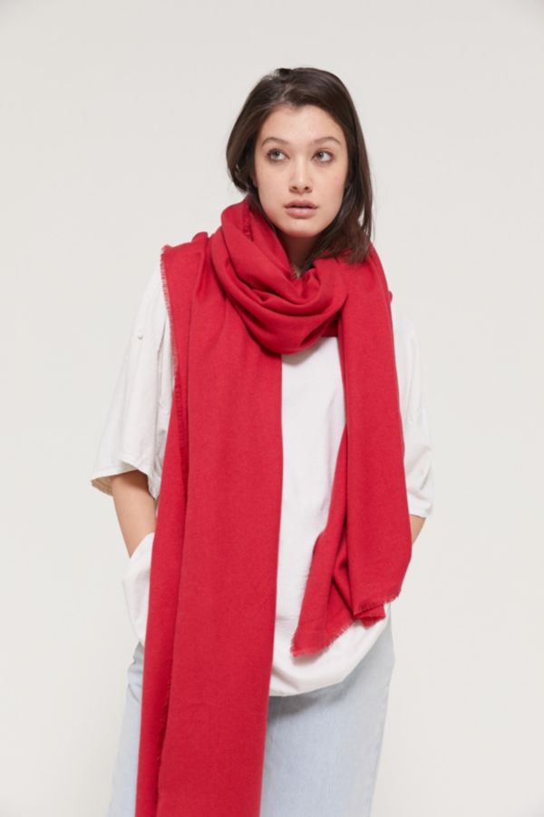 UO Basic Woven Blanket Scarf Urban Outfitters