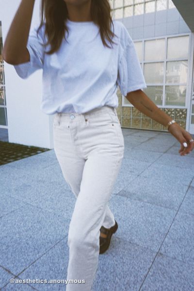 ivory denim jeans