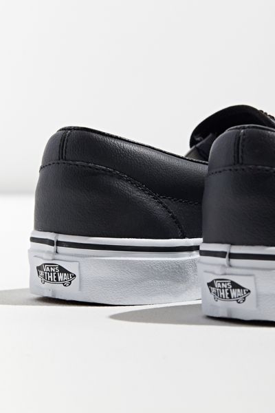 vans slip on checkerboard black grey