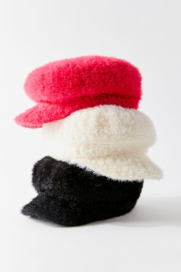 Fuzzy Newsboy Cap | Urban Outfitters
