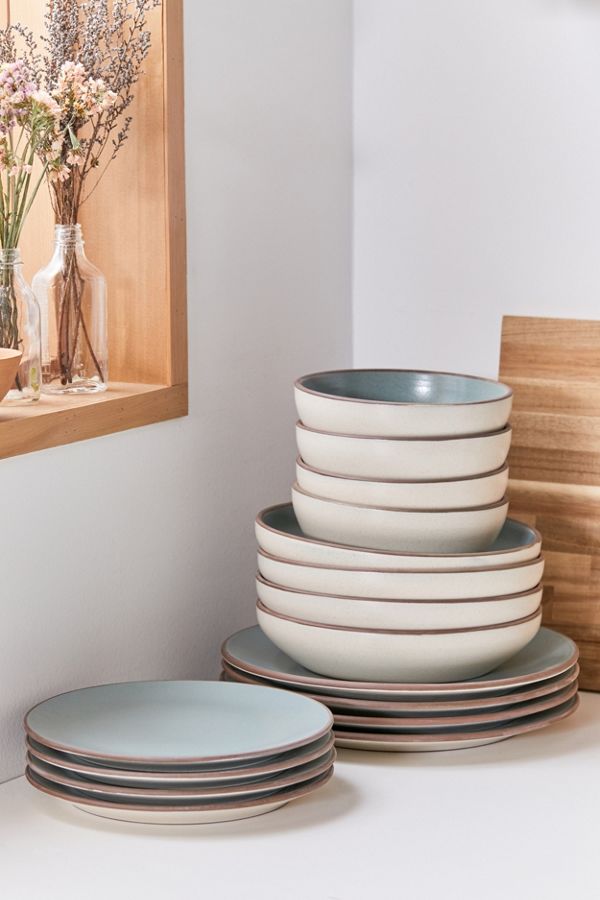 Slide View: 1: Contempo 16-Piece Dining Set