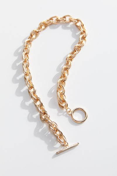 Statement Chain Toggle Necklace Urban Outfitters