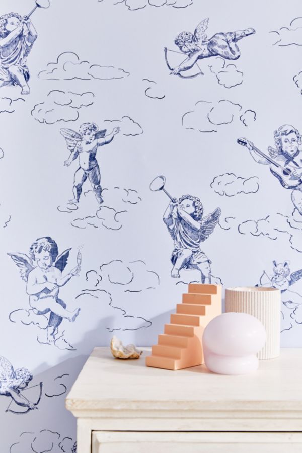 Slide View: 1: Cherub Removable Wallpaper