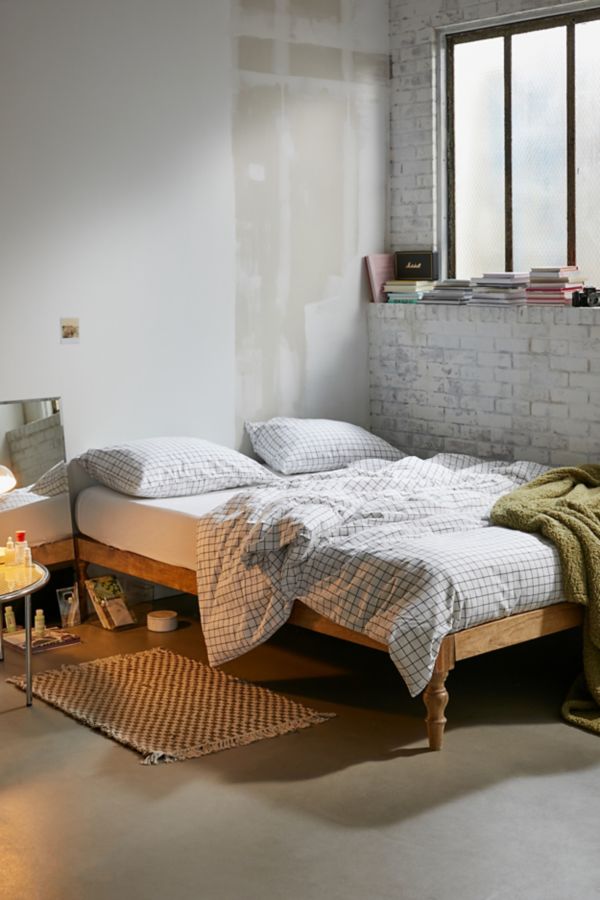 Micro Check Duvet Set Urban Outfitters