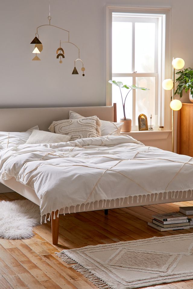 Mila Overlock Duvet Cover Urban Outfitters