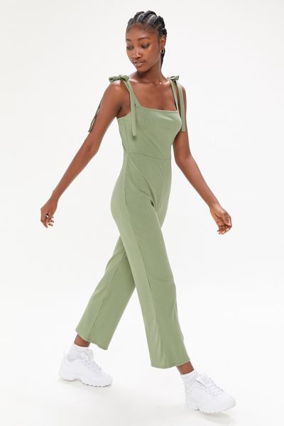 green jumpsuit urban outfitters