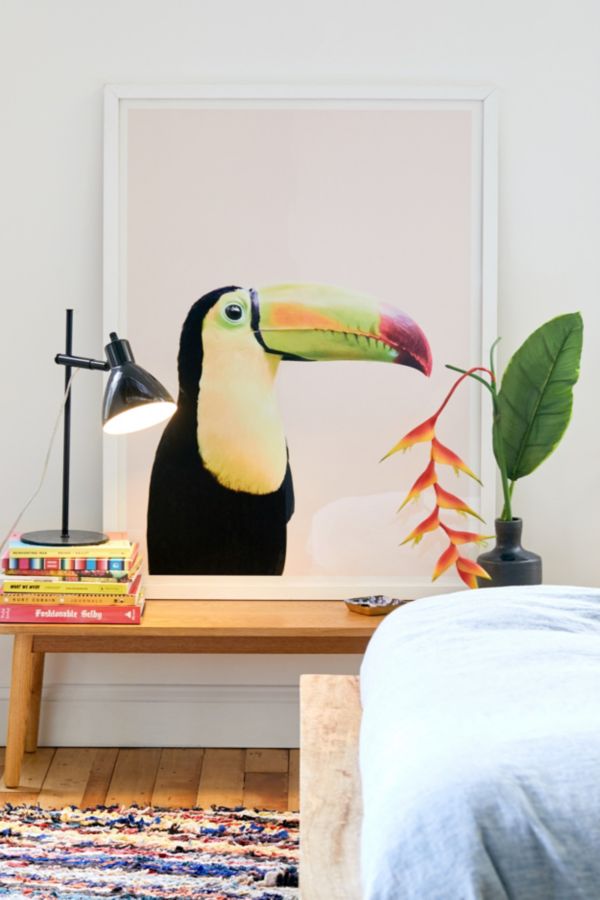 Slide View: 1: Sisi And Seb Toucan Art Print