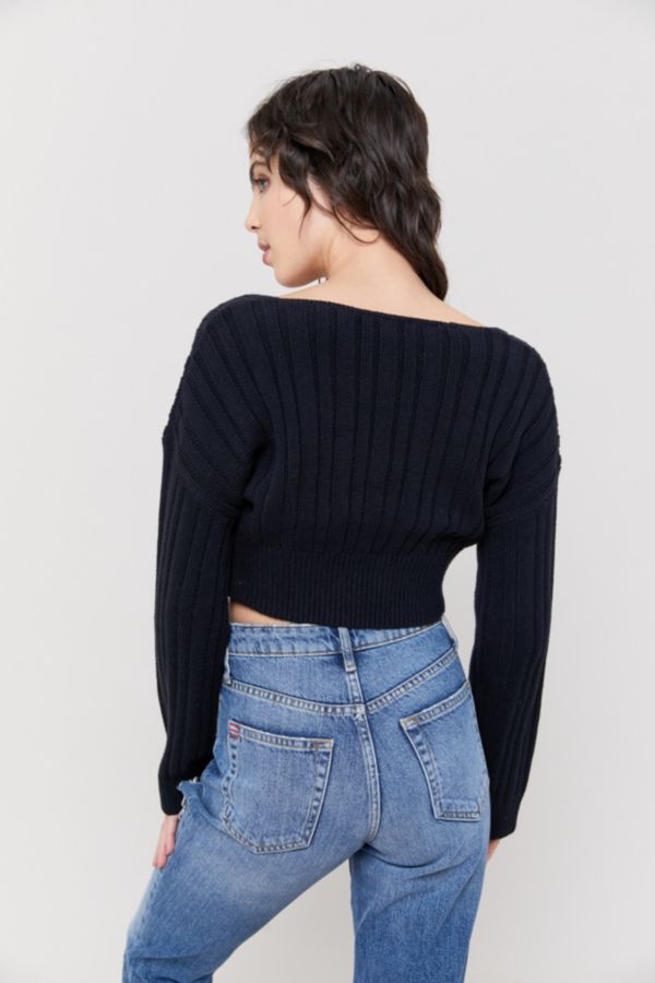 UO Modern Square Neck Sweater | Urban Outfitters