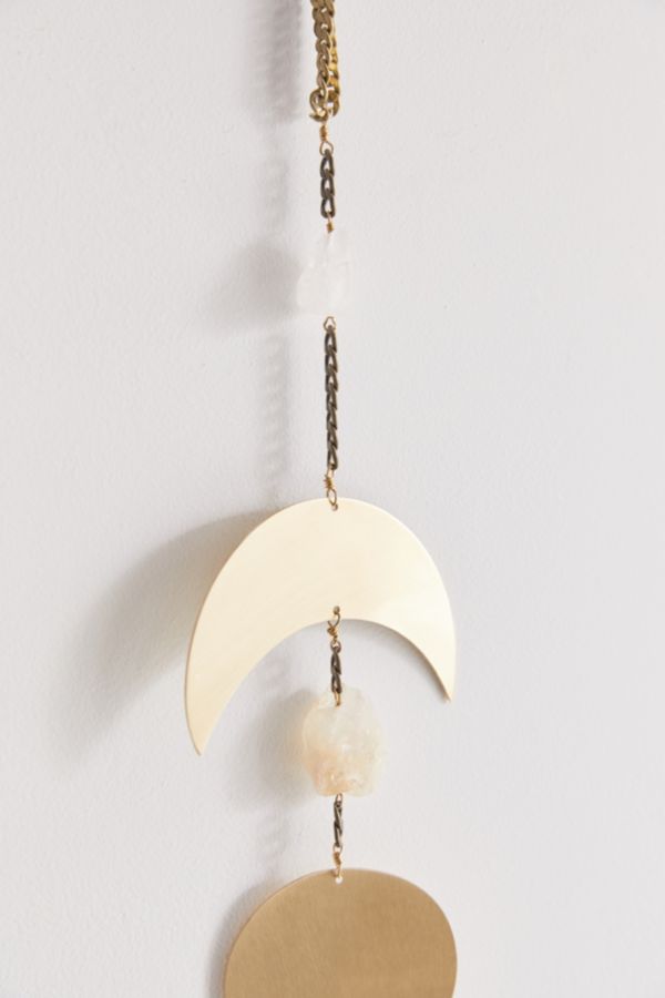 Slide View: 3: Ariana Ost Moon Phase Wall Hanging