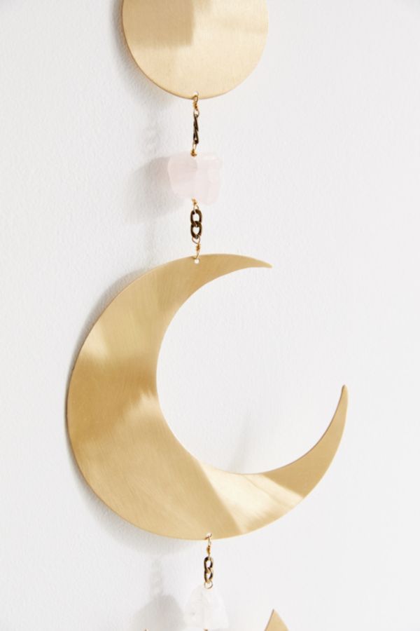 Slide View: 4: Ariana Ost Moon Phase Wall Hanging