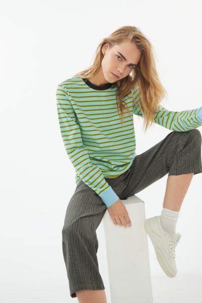 Stussy Striped Long Sleeve Tee | Urban Outfitters