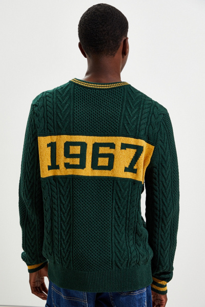 ralph lauren aran sweater
