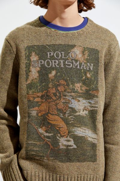 polo sportsman wool sweater