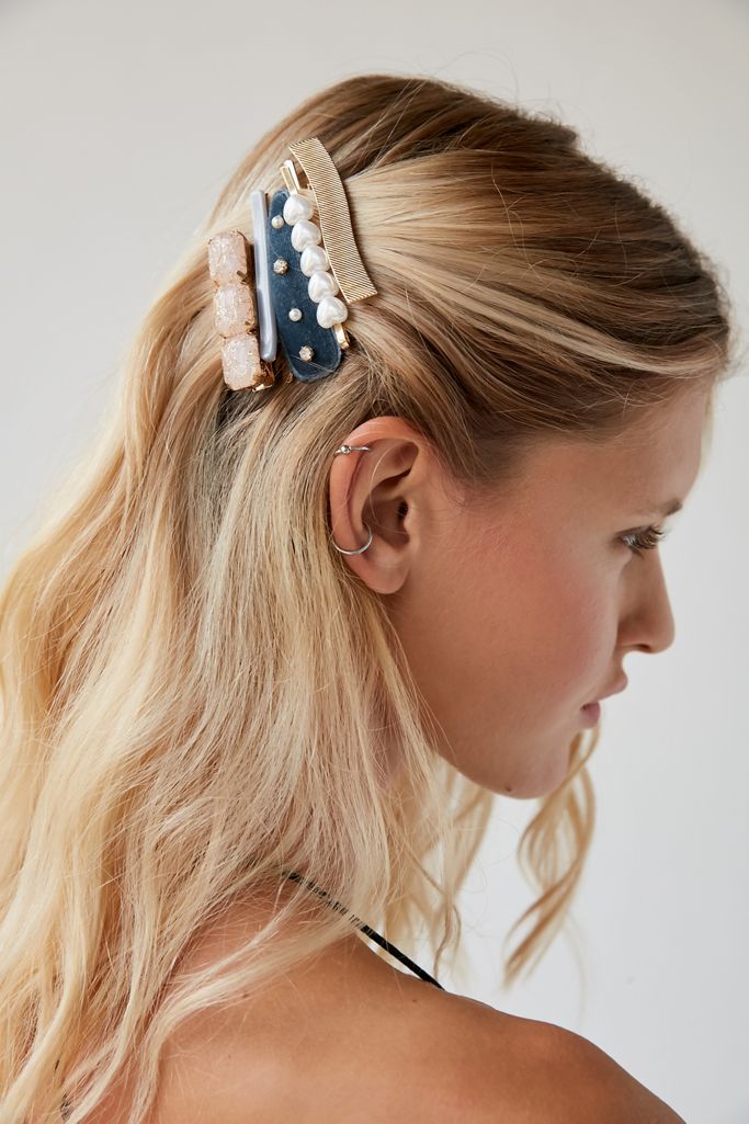 Let’s Party Hair Clip Set Urban Outfitters