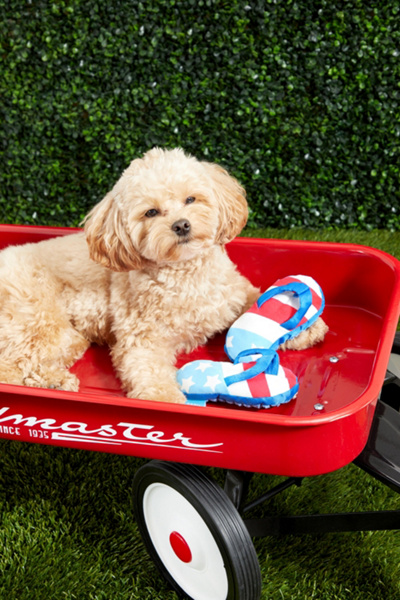 barking dog toy that flips