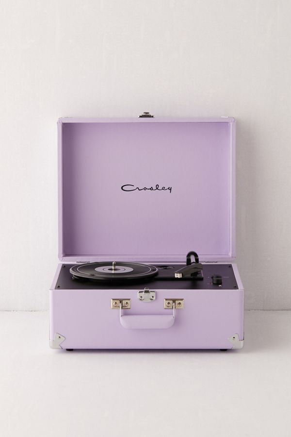 Slide View: 1: Crosley UO Exclusive Lavender AV Room Record Player