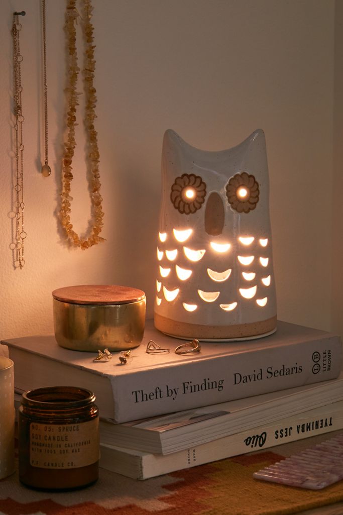 Owl Ceramic Table Lamp | Urban Outfitters