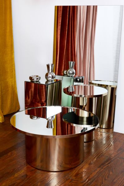 Remi Mirrored Coffee Table | Urban Outfitters