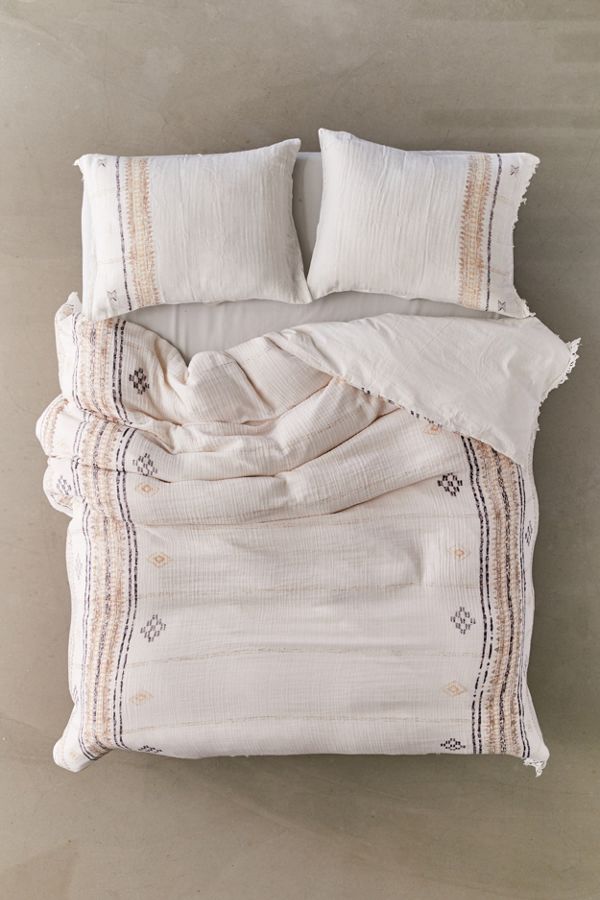 Shea Printed Gauze Duvet Cover Urban Outfitters Canada