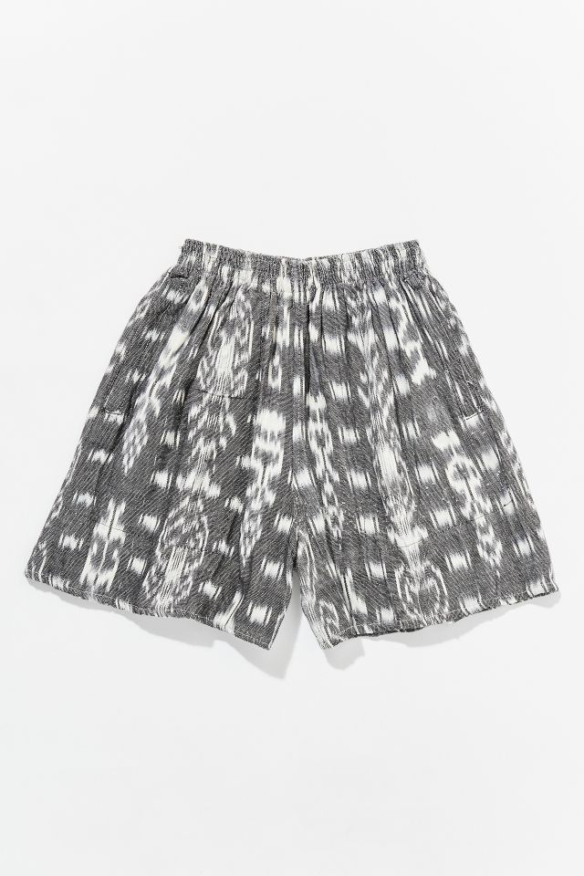 Vintage Grey Ikat Short | Urban Outfitters