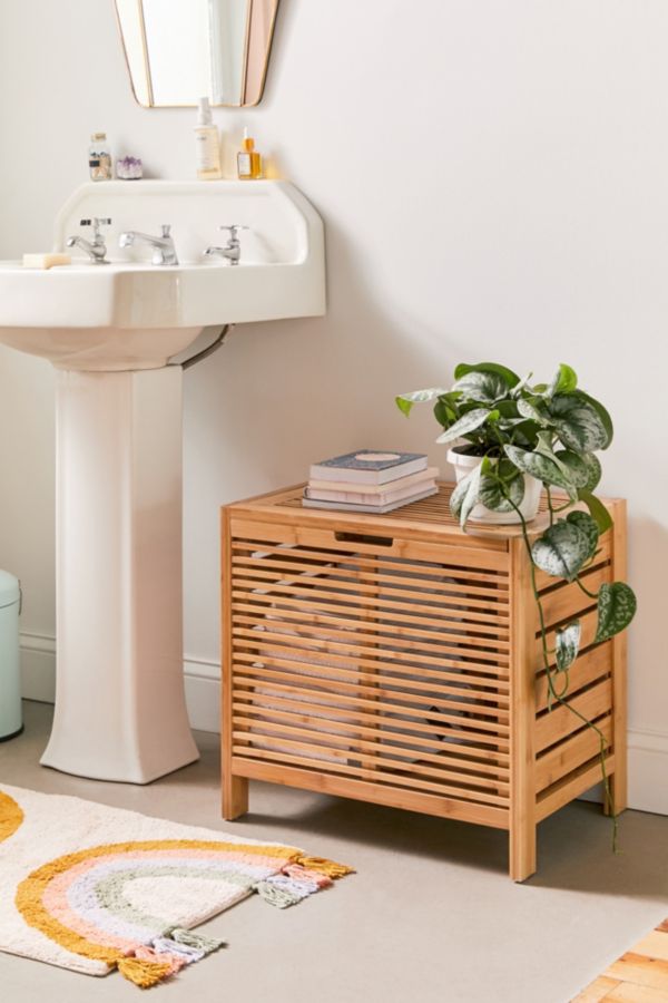 Slide View: 1: Silvia Bamboo Storage Bin