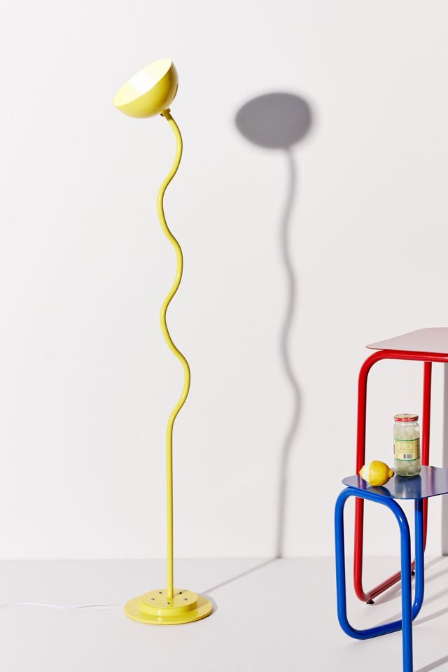 LikeMindedObjects UO Exclusive Squiggle Floor Lamp Urban Outfitters