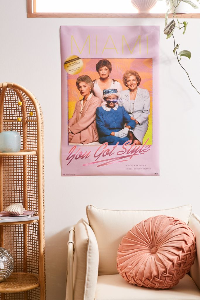 The Golden Girls Album Poster | Urban Outfitters