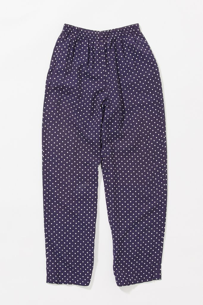 Vintage Star Navy Pull-On Pant | Urban Outfitters