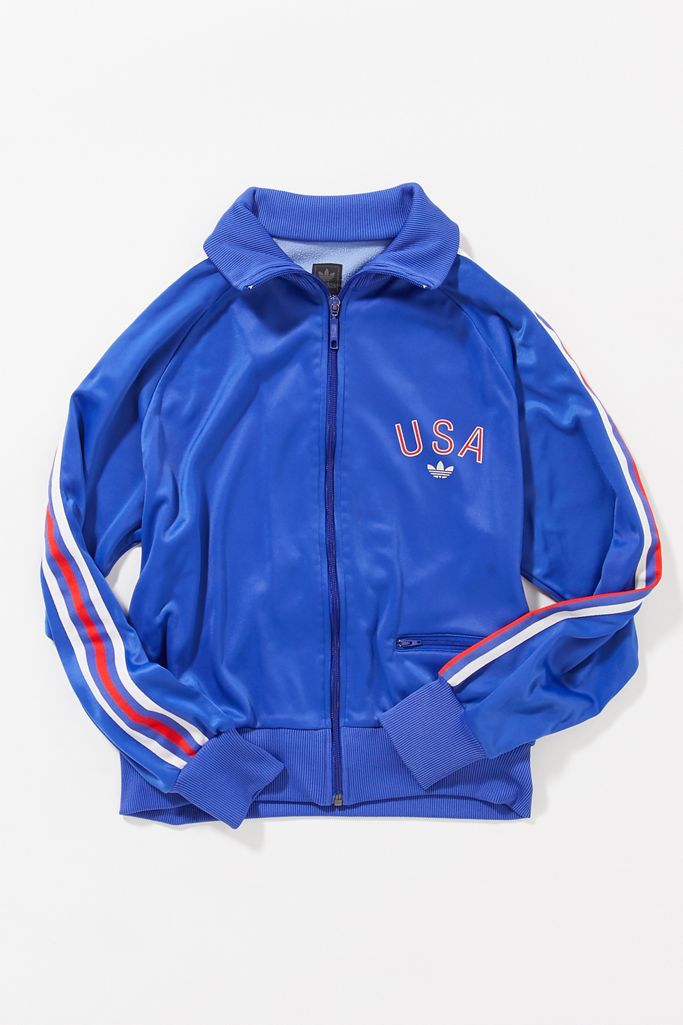 Vintage adidas USA Track Jacket Urban Outfitters