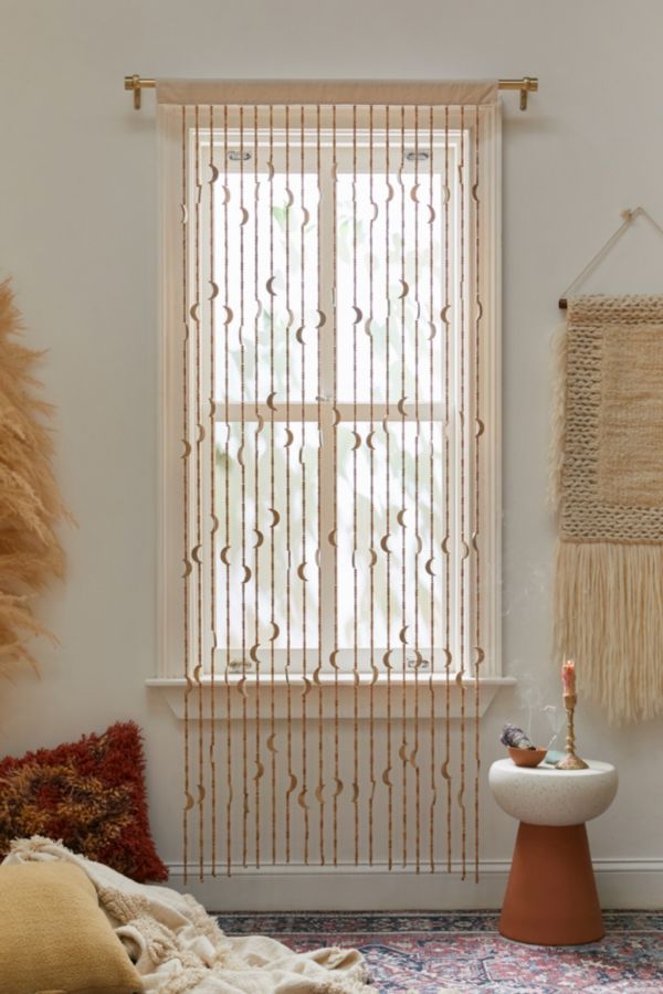 Crescent Beaded Curtain Urban Outfitters