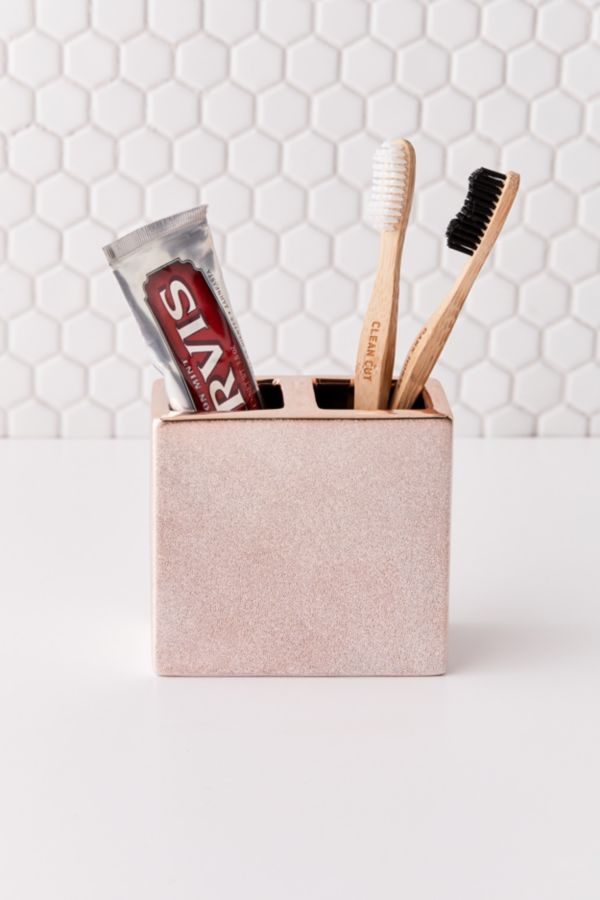 Rose Gold Toothbrush Holder | Urban Outfitters