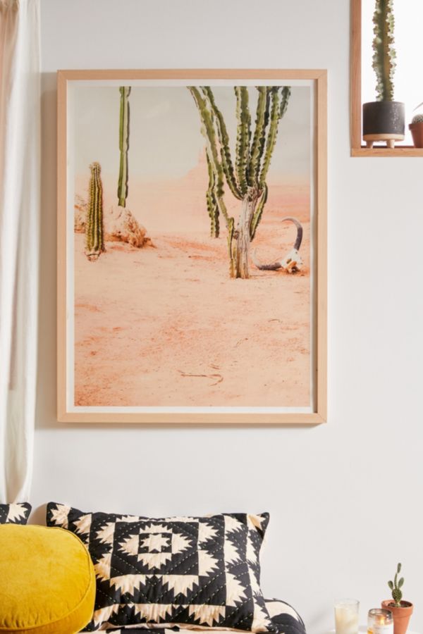 Slide View: 1: Ingrid Beddoes Desert Peach Art Print