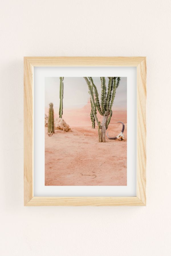 Slide View: 2: Ingrid Beddoes Desert Peach Art Print