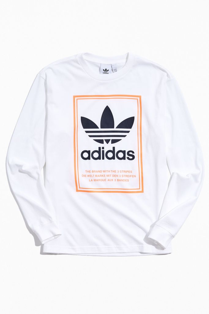 adidas tongue label