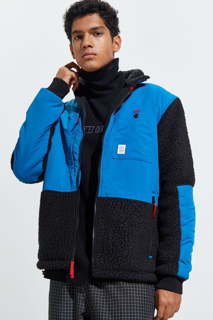 Topo Designs Subalpine Fleece Jacket Urban Outfitters