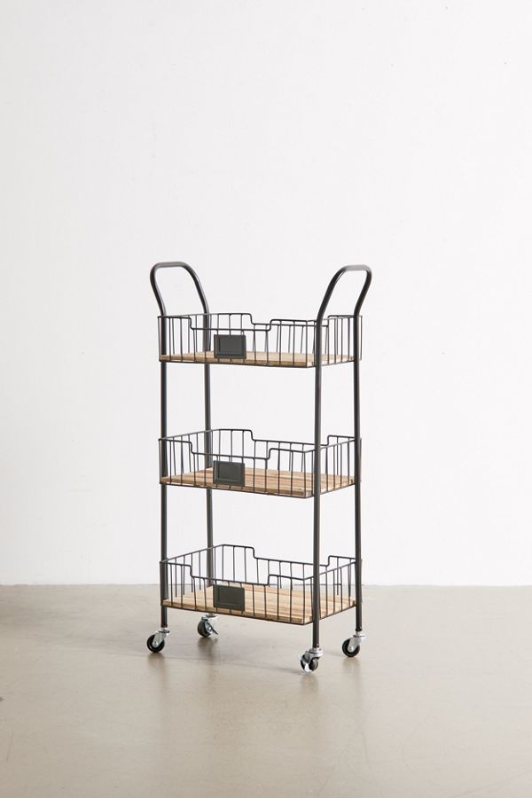 Slide View: 1: Haden Storage Cart