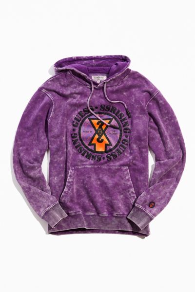 guess embroidered hoodie sweatshirt