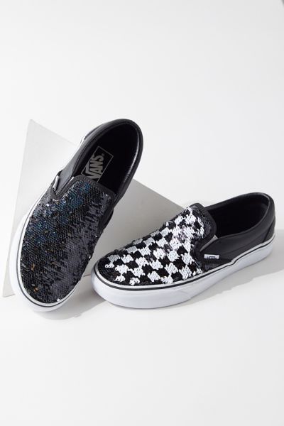 vans sequin shoes