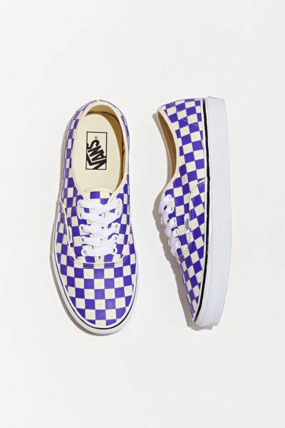 vans slip on checkerboard colors