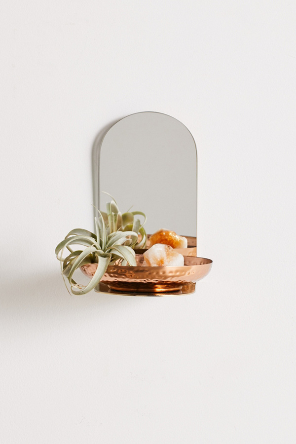 Vanessa Mirror Wall Shelf Urban Outfitters