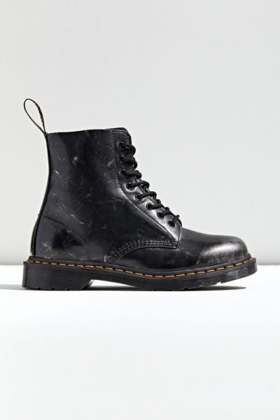 1460 brush off leather ankle boots