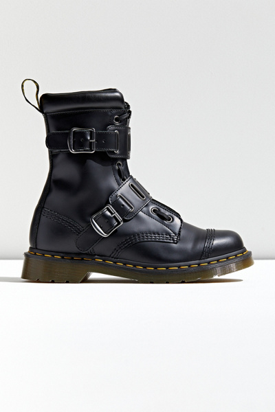 dr martens 1460 womens black smooth