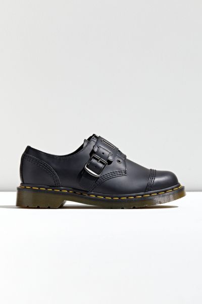 dr martens buckle shoes