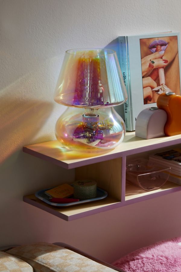 Slide View: 2: Ansel Glass Table Lamp