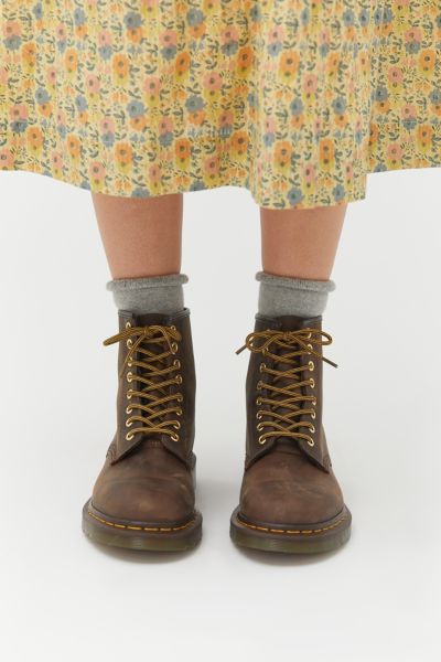 doc martens beige boots