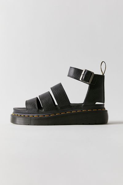 dr martens clarissa sandals black patent