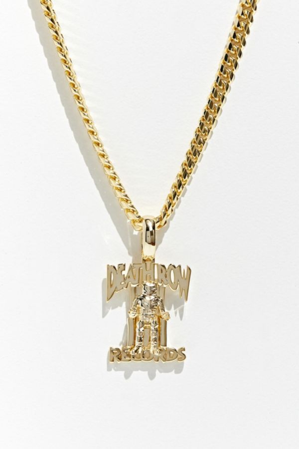 King Ice X Death Row Records Necklace Urban Outfitters