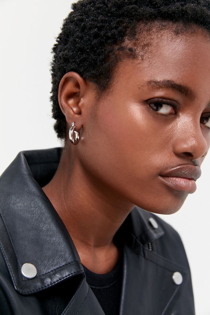 Clare Mini Hoop Earring Urban Outfitters Canada