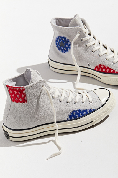 converse chuck 70 twisted prep pattern high top sneaker
