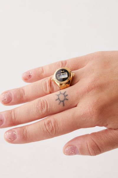 digital ring watch